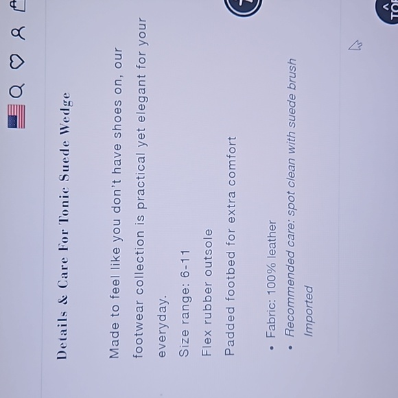 Natori Tonic suede wedge - Picture 3 of 6